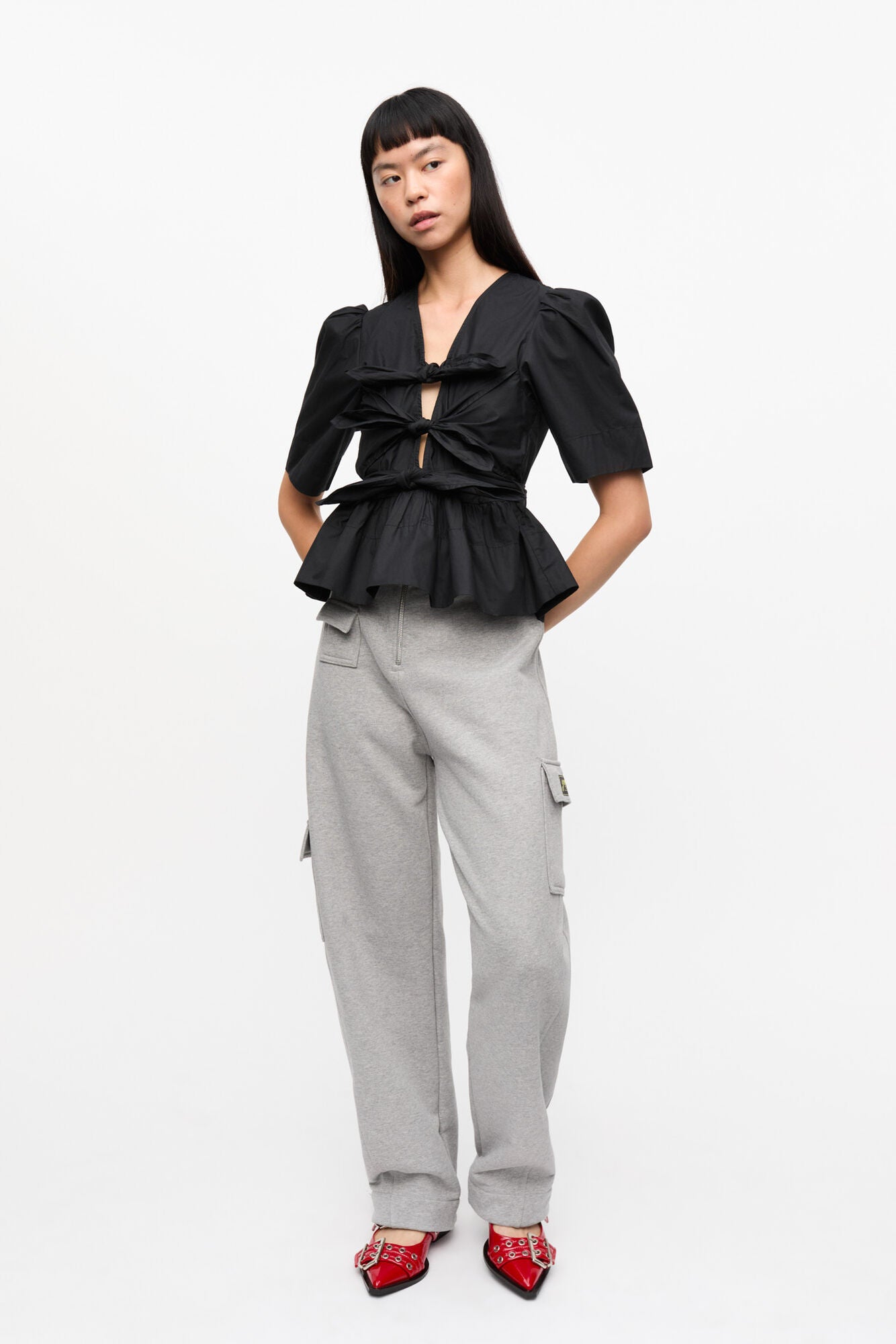 Blusa Washed Stretch