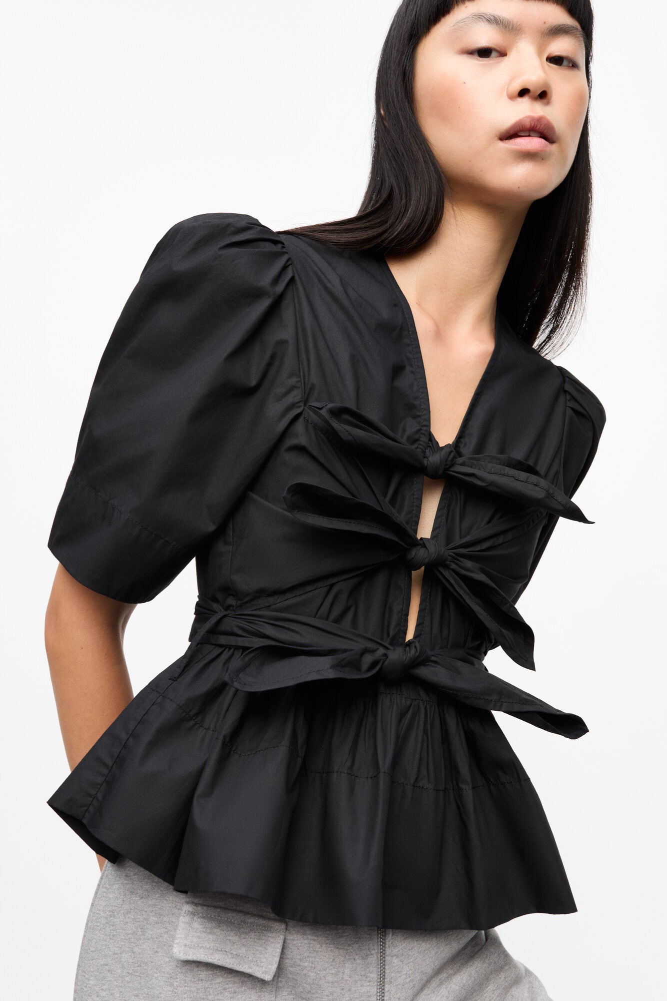 Blusa Washed Stretch