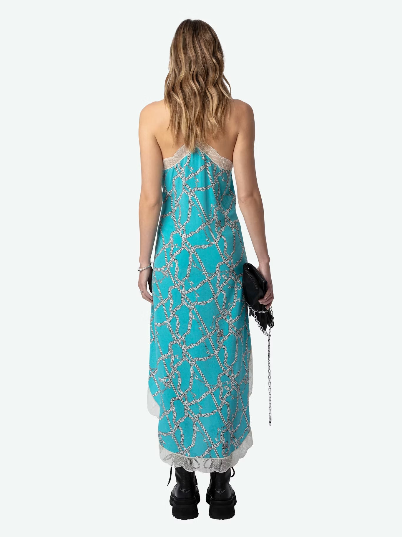 Vestido De Seda Ristyl