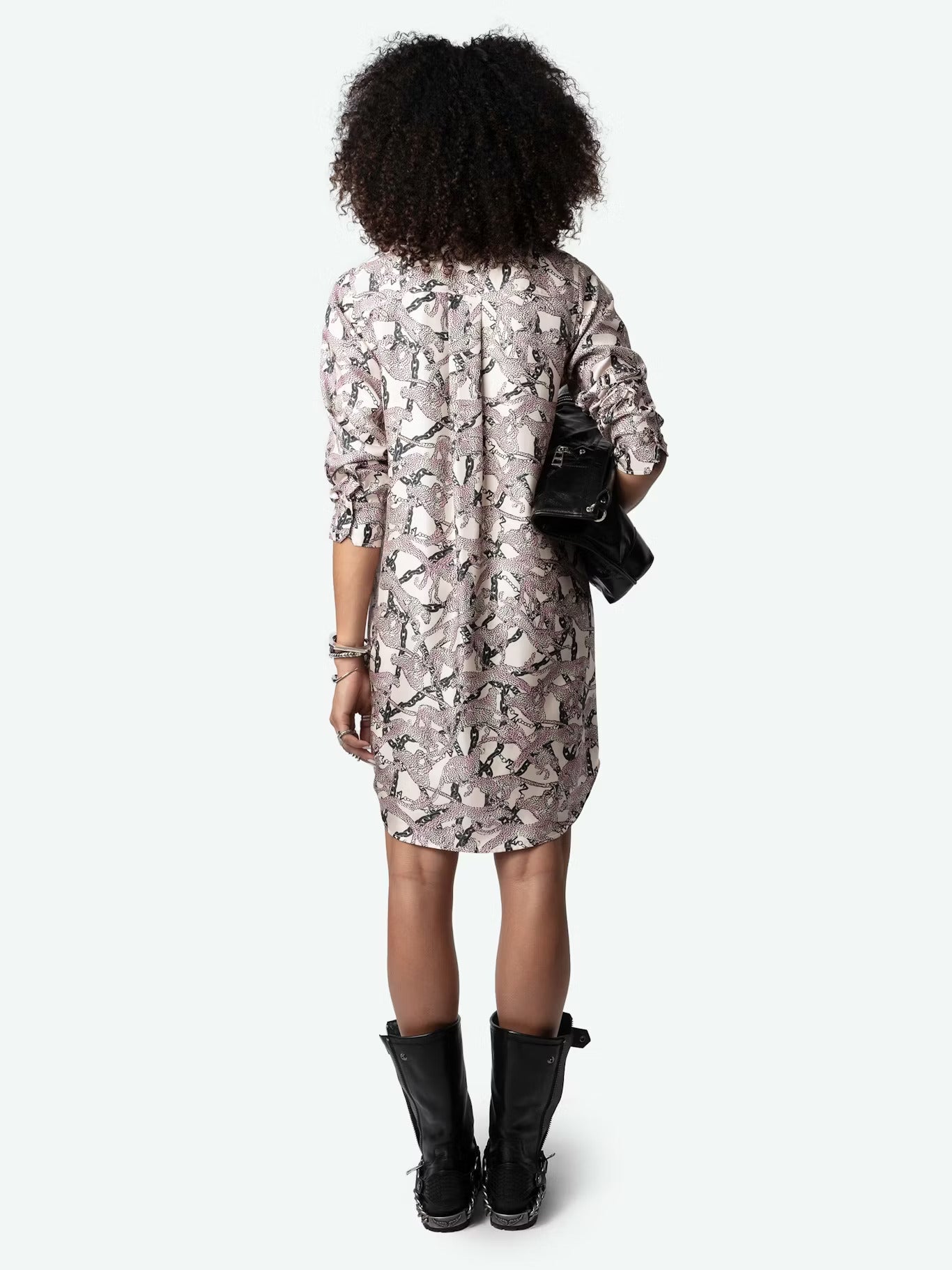 Vestido Rais De Seda