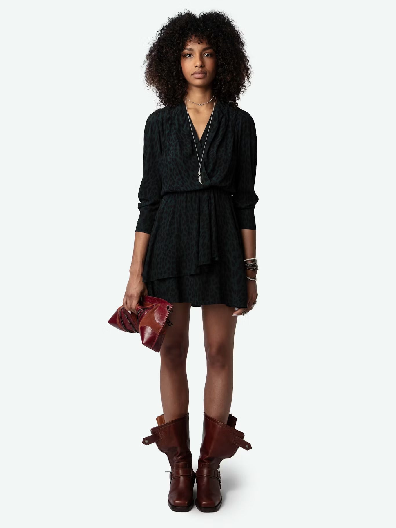 Vestido Rogers De Leopardo
