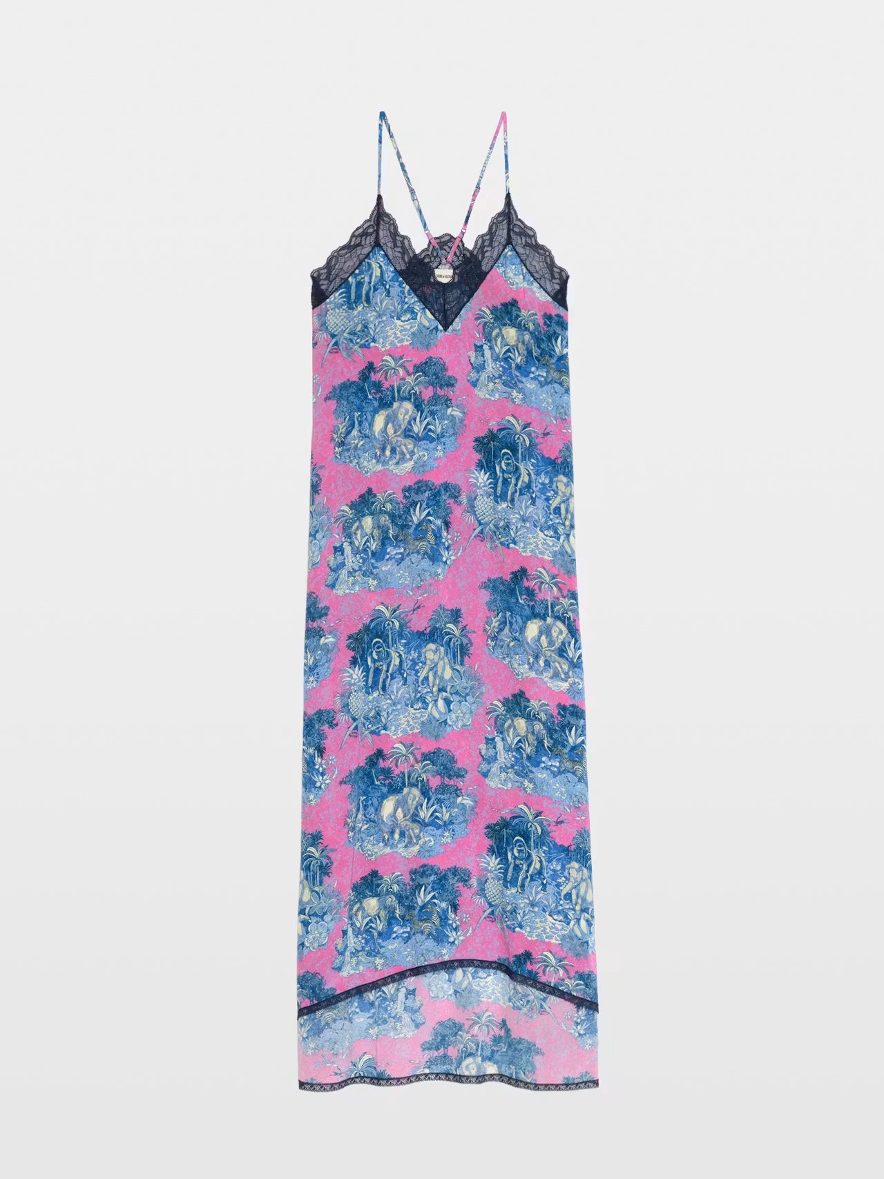 Midi Vestido Risty Smooth Wild Jungle