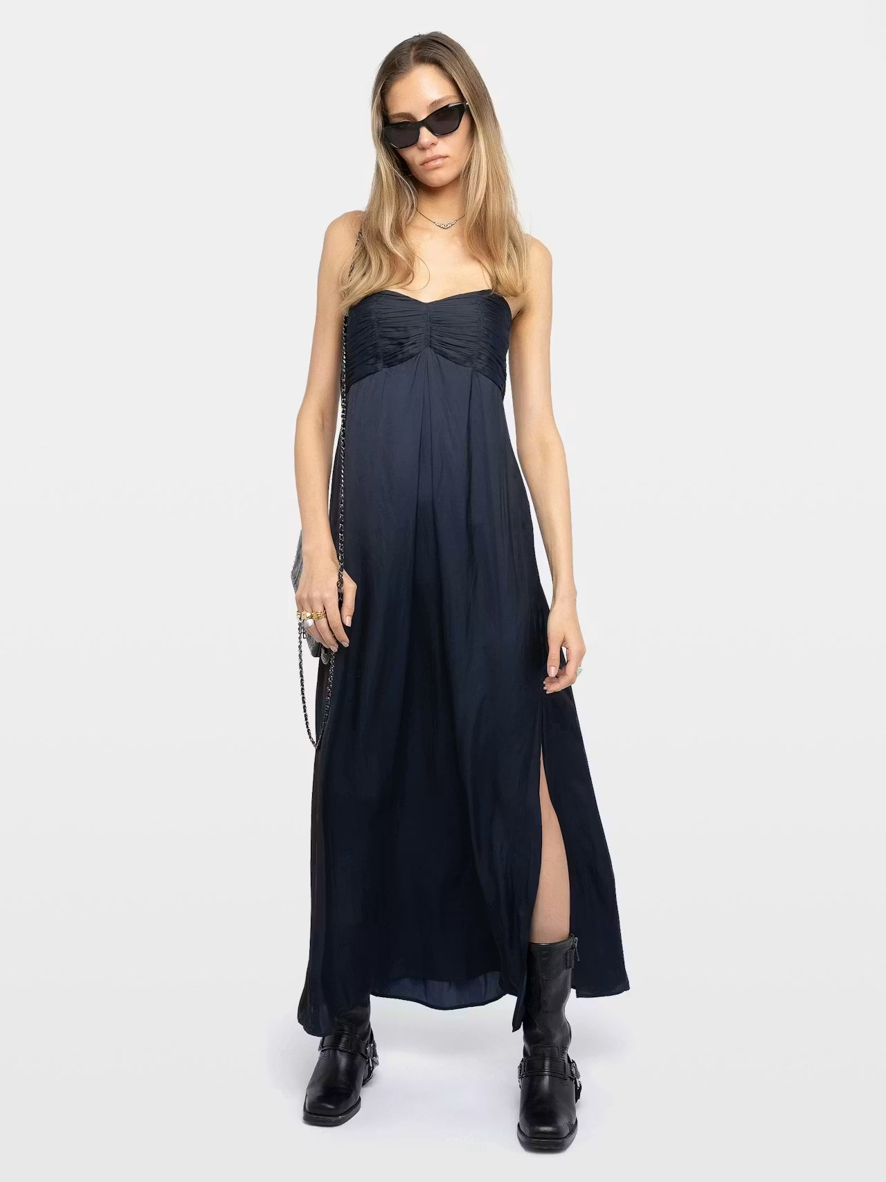 Maxi Vestido Rippie Satin