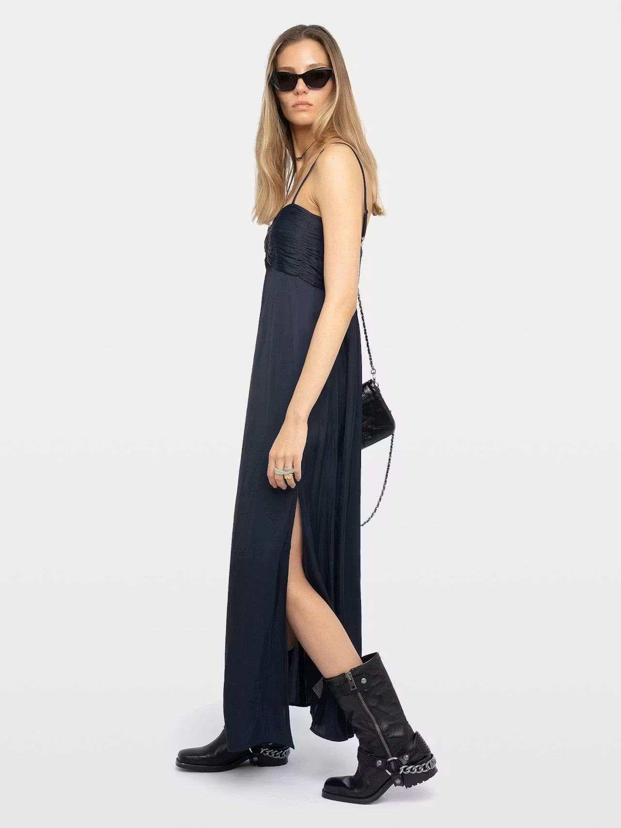 Maxi Vestido Rippie Satin