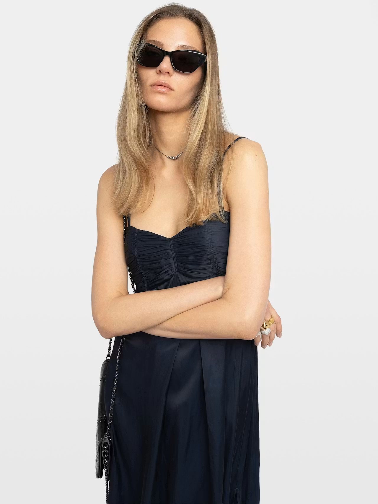 Maxi Vestido Rippie Satin