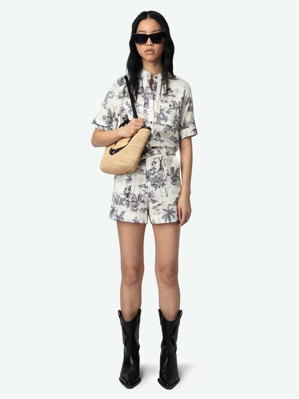 Mono Cook Coton Tropical Island