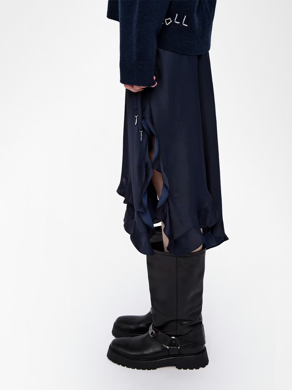 Midi Falda Jeto Satin