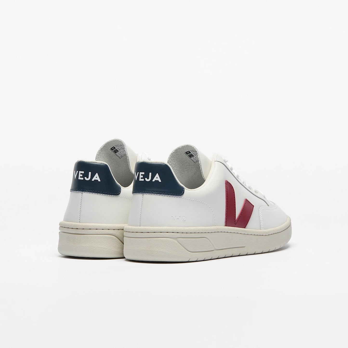 Zapatillas Veja De Mujer V-12 Marsala