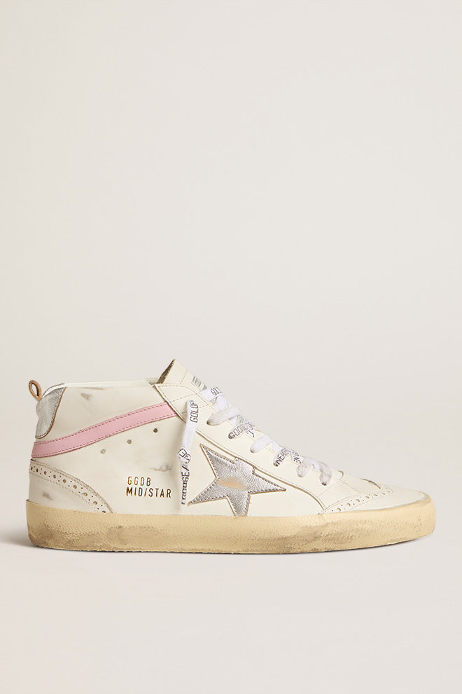 Zapatillas Golden Goose  Mid Star Laminated Star Mujer