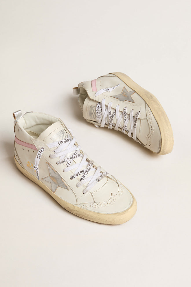 Zapatillas Golden Goose  Mid Star Laminated Star Mujer