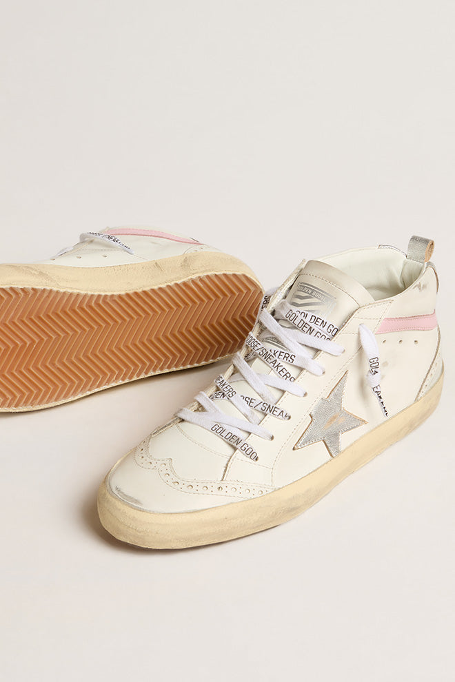Zapatillas Golden Goose  Mid Star Laminated Star Mujer