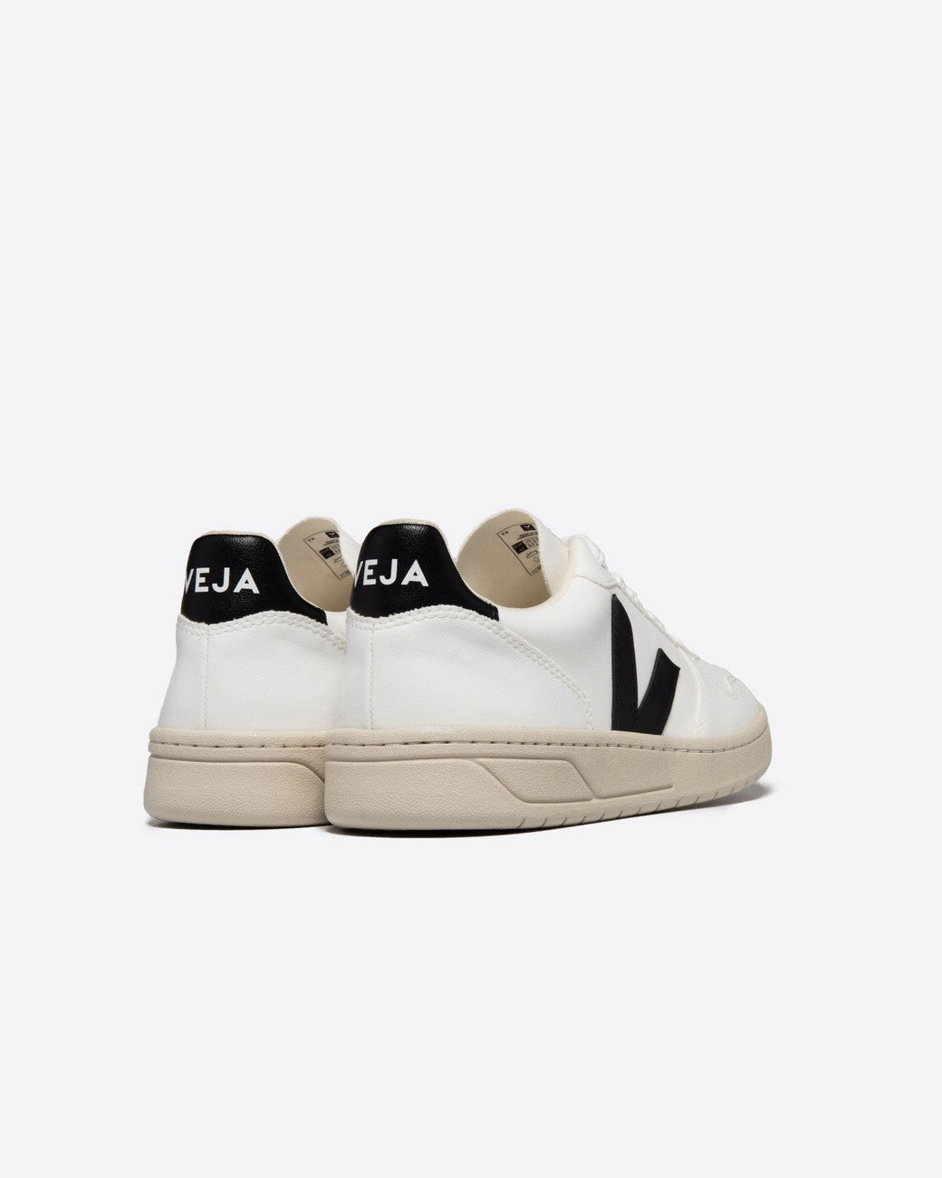 Zapatilla Veja  V-10 White Black Mujer