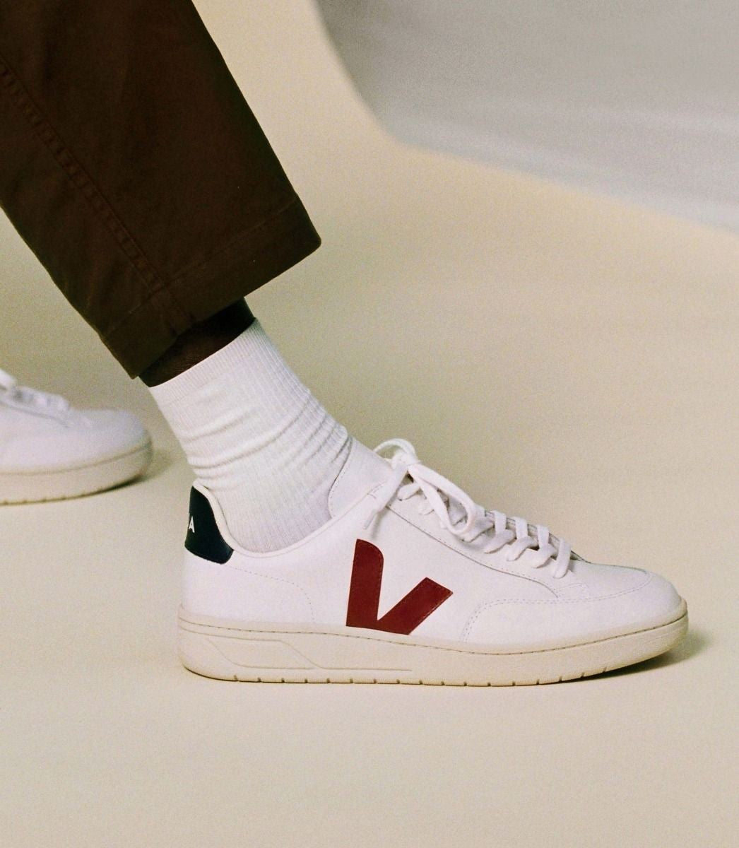 Zapatillas Veja V-12 Marsala Nautico Hombre