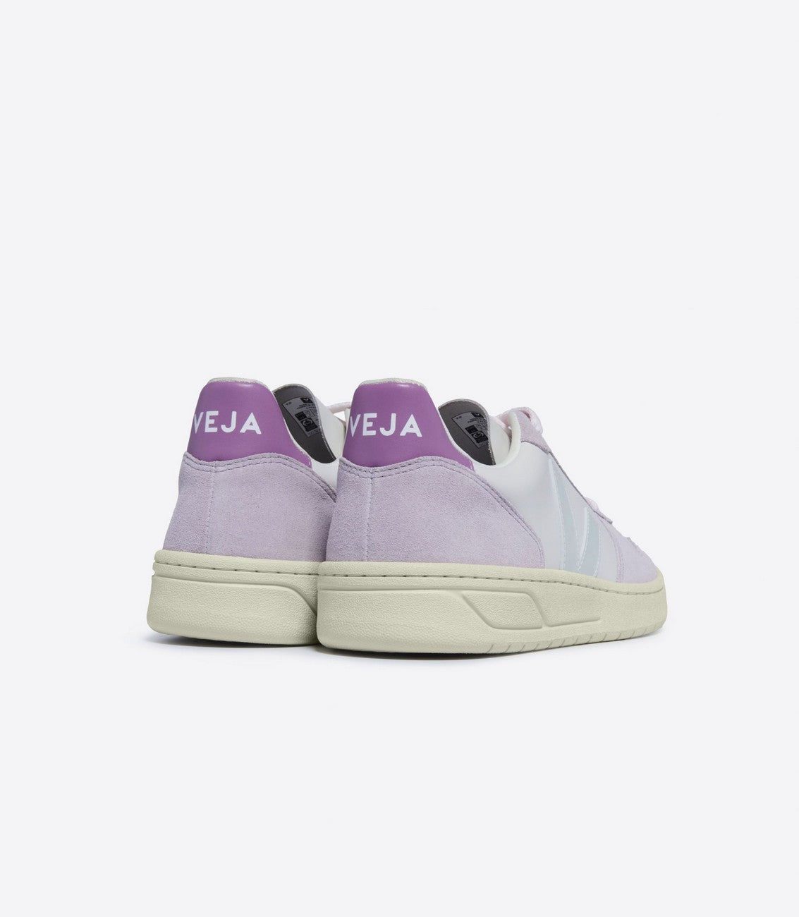 Zapatillas Veja V-10 Gravel Menthol Parme Mujer
