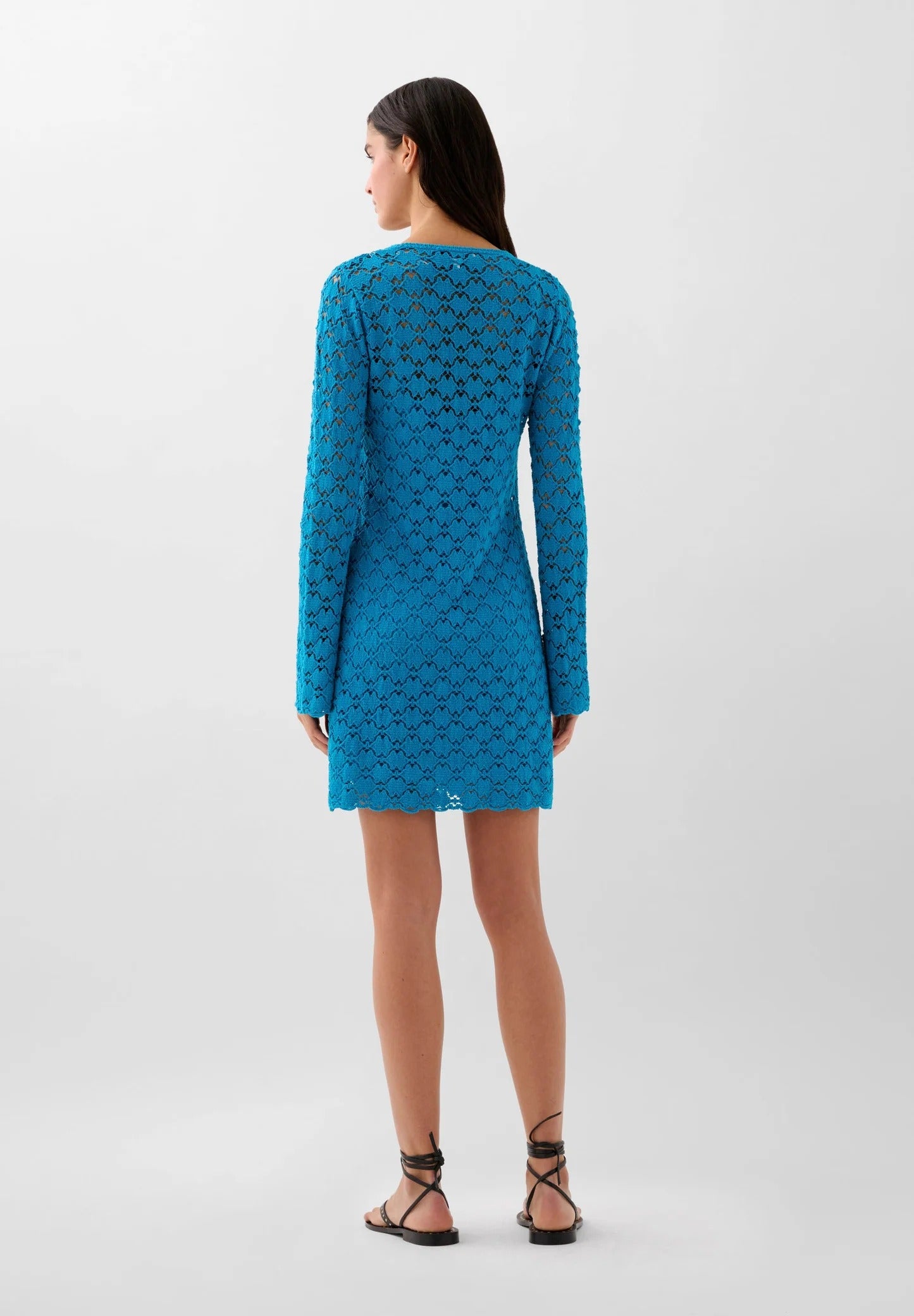 Mini Vestido Crochet